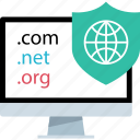 com, net, org 