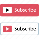 buttons, subscribe, youtube