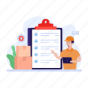 logistic document, records management, inventory, documentation, checklist 