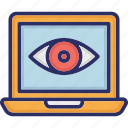 cyber monitoring, monitoring eye, web cyber monitoring, web eye monitoring