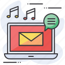 email, laptop, notification, notify, support, message, computer, mail, technology