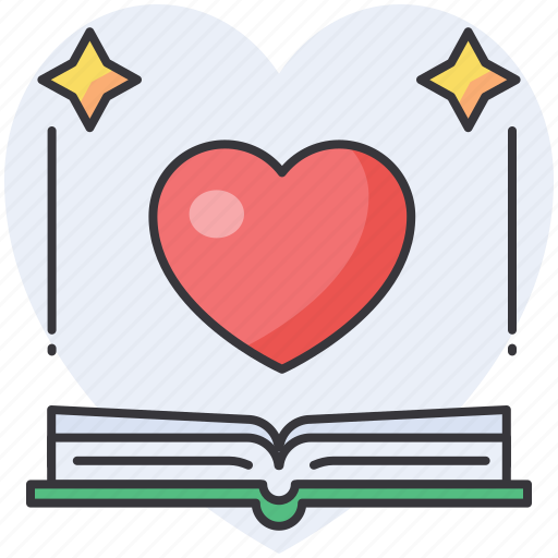 Bookmark, reading, favorite, education, book, lessons, heart icon - Download on Iconfinder