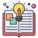 book, creative, education, learning, school, study, teaching, idea, light bulb