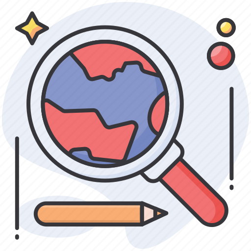Glass, magnifier, search, zoom, find, location, map icon - Download on Iconfinder