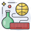 education, lab, science, flask, chemical, chemistry, experiment, global, keyboard 
