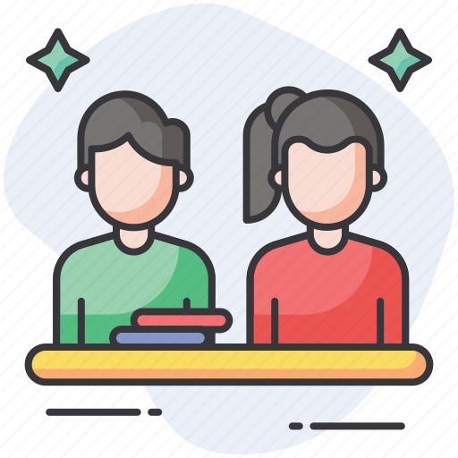 Class, group, students, study, school, communication, education icon - Download on Iconfinder