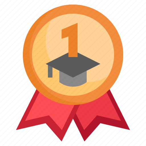 Medal, champion, winner, award, education icon - Download on Iconfinder