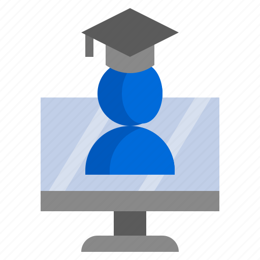 Online, student, class, study, knowledge, learning icon - Download on Iconfinder