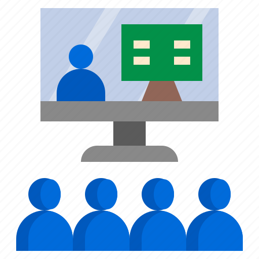 Staff, training, presentation, meeting, communications icon - Download on Iconfinder