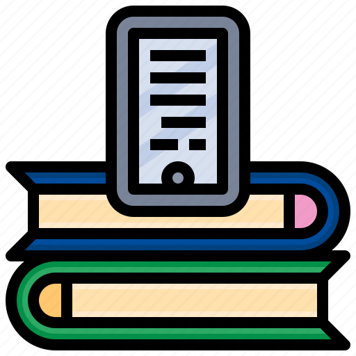 Ebook, education, bookmark, books icon - Download on Iconfinder