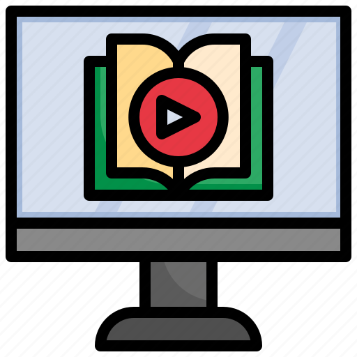 Video, tutorial, player, recording, online, education, knowledge icon - Download on Iconfinder