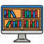 digital, library, electronic, software, online, bookshelf 