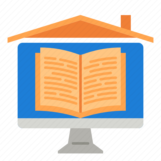 Homeschooling, home, house, learning, education, study, student icon - Download on Iconfinder