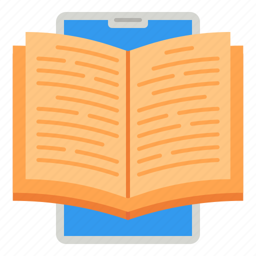 Mobile, book, education, learning, lesson, online, study icon - Download on Iconfinder
