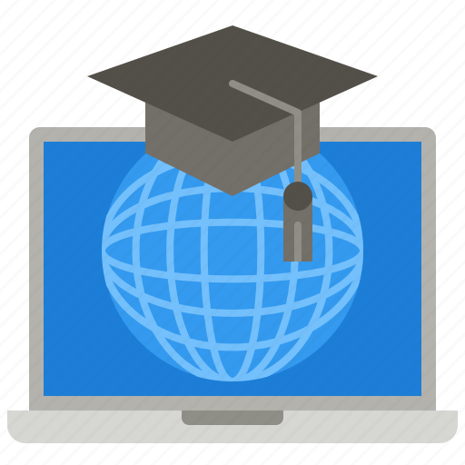 Online, education, course, degree, learning, school icon - Download on Iconfinder