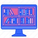 digital, library, electronic, software, online, bookshelf