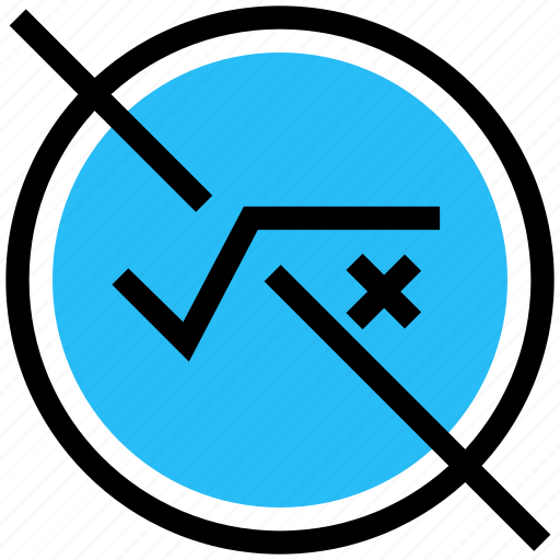 Circle, education, equation, formula, math, root, school icon - Download on Iconfinder