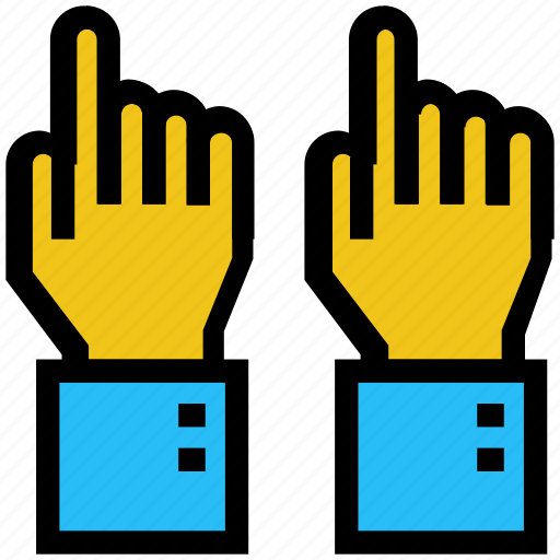 Education, hands, lecture time, raise hands, school, students icon - Download on Iconfinder