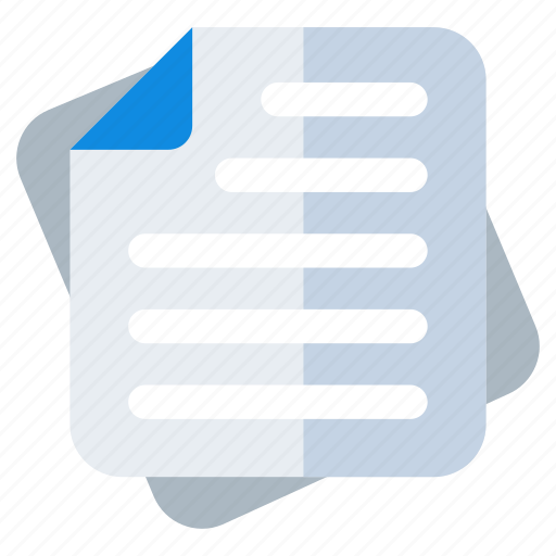 Folded paper, document, doc, archive, file icon - Download on Iconfinder