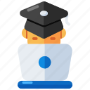 online graduate, online graduation, convocation, student, undergraduate