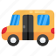 school bus, school van, automobile, automotive, transport 