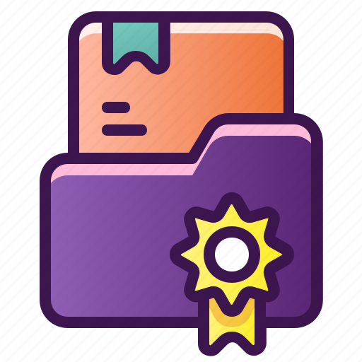 Certificate, diploma, certification, contract, credential, school, education icon - Download on Iconfinder