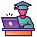 book, study, computer, internet, student, learning, school