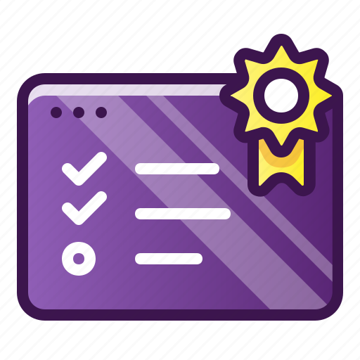 Certificate, diploma, certification, contract, credential, degree, education icon - Download on Iconfinder