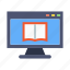 ebook, computer, file, knowledge, book 