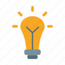 idea, think, thinking, light, bulb, innovation