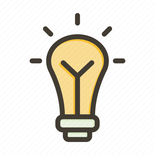 Idea, think, light, business, creative, lamp, bulb icon - Download on Iconfinder