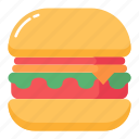 online, food, order, delivery, burger