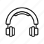 headphones, earphone, music, sound, audio, hear, ear, headset 