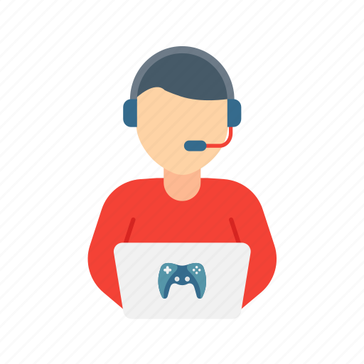 Gamer, user, gaming, player, online, console, fan icon - Download on Iconfinder