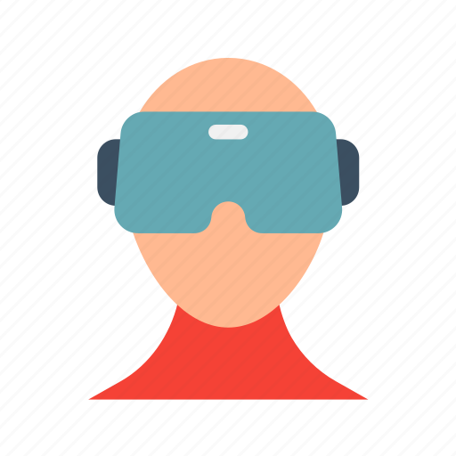 Vr glasses, headset, technology, gaming, reality, simulation, immersion icon - Download on Iconfinder