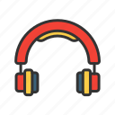 headphones, earphone, music, sound, audio, hear, ear, headset