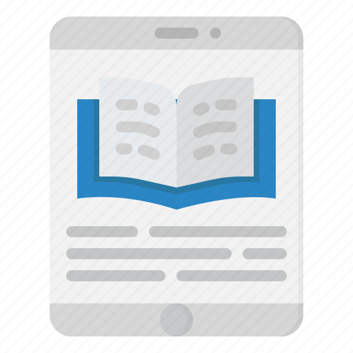 Tablet, ebook, reading, learning, education icon - Download on Iconfinder