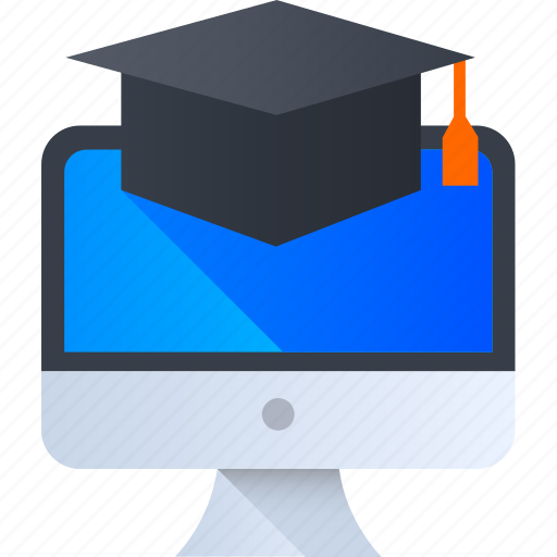 Ebook, education, elearning, graduation, learning, online icon - Download on Iconfinder