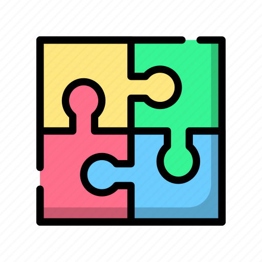 Jigsaw, puzzle, teamwork, game icon - Download on Iconfinder