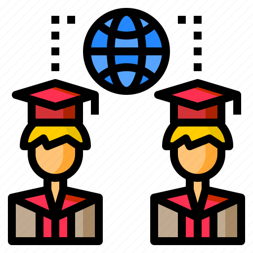 Global, graduate, online, success, worldwide icon - Download on Iconfinder