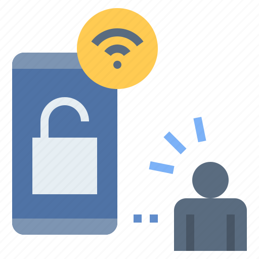 Authentication, hack, online access, password, remote, security, unlock icon - Download on Iconfinder