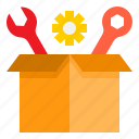 box, delivery, package, service, support