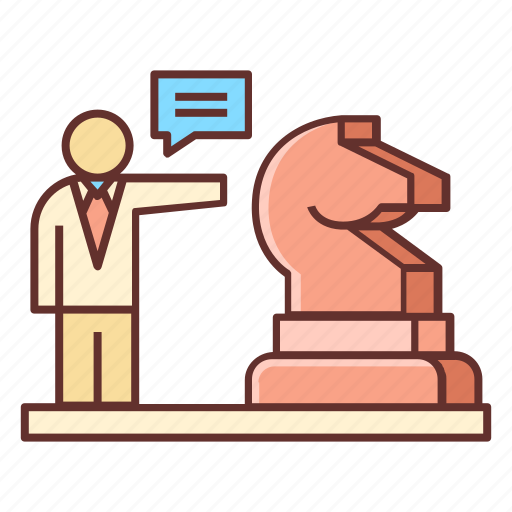 Business, strategy, chess, knight, plan, planning icon - Download on Iconfinder