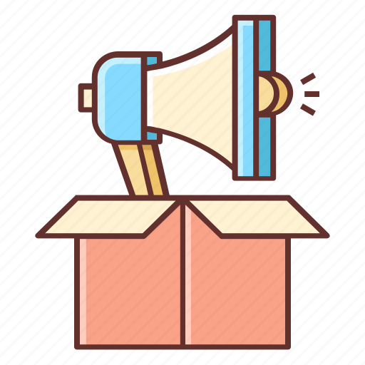 Campaign, launch, advertising, announcement, loudspeaker, marketing icon - Download on Iconfinder