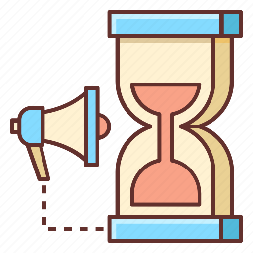 Campaign, timing, campaign period, campaign timing, hourglass, sand clock, timer icon - Download on Iconfinder