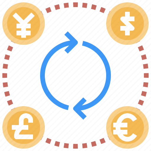 Currency, euro, exchange, finances, yen icon - Download on Iconfinder