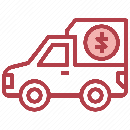 Bill, cash, money, pay, truck icon - Download on Iconfinder