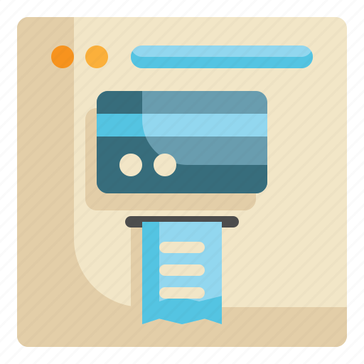 Credit, shopping, online, receipt, internet, payment icon icon - Download on Iconfinder