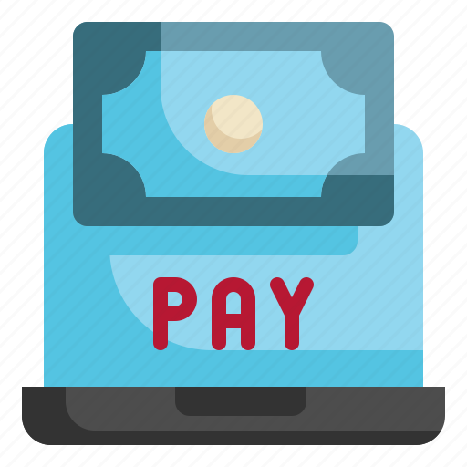 Online, laptop, cash, credit, shopping, internet, payment icon icon - Download on Iconfinder