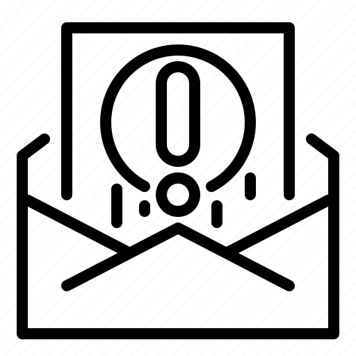 Mail, dangerous, message icon - Download on Iconfinder